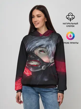 Женское худи / Токийский Гуль