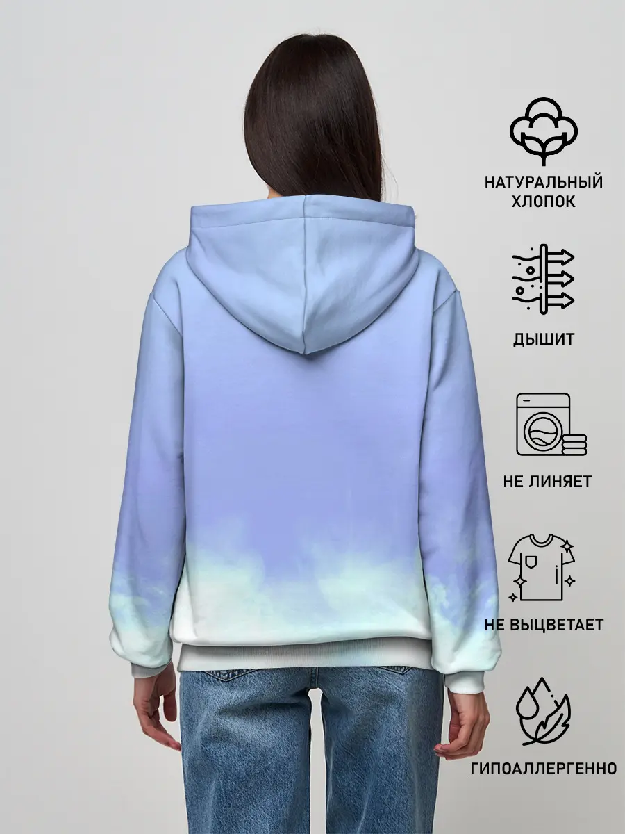 Женское худи / Лазурный путь