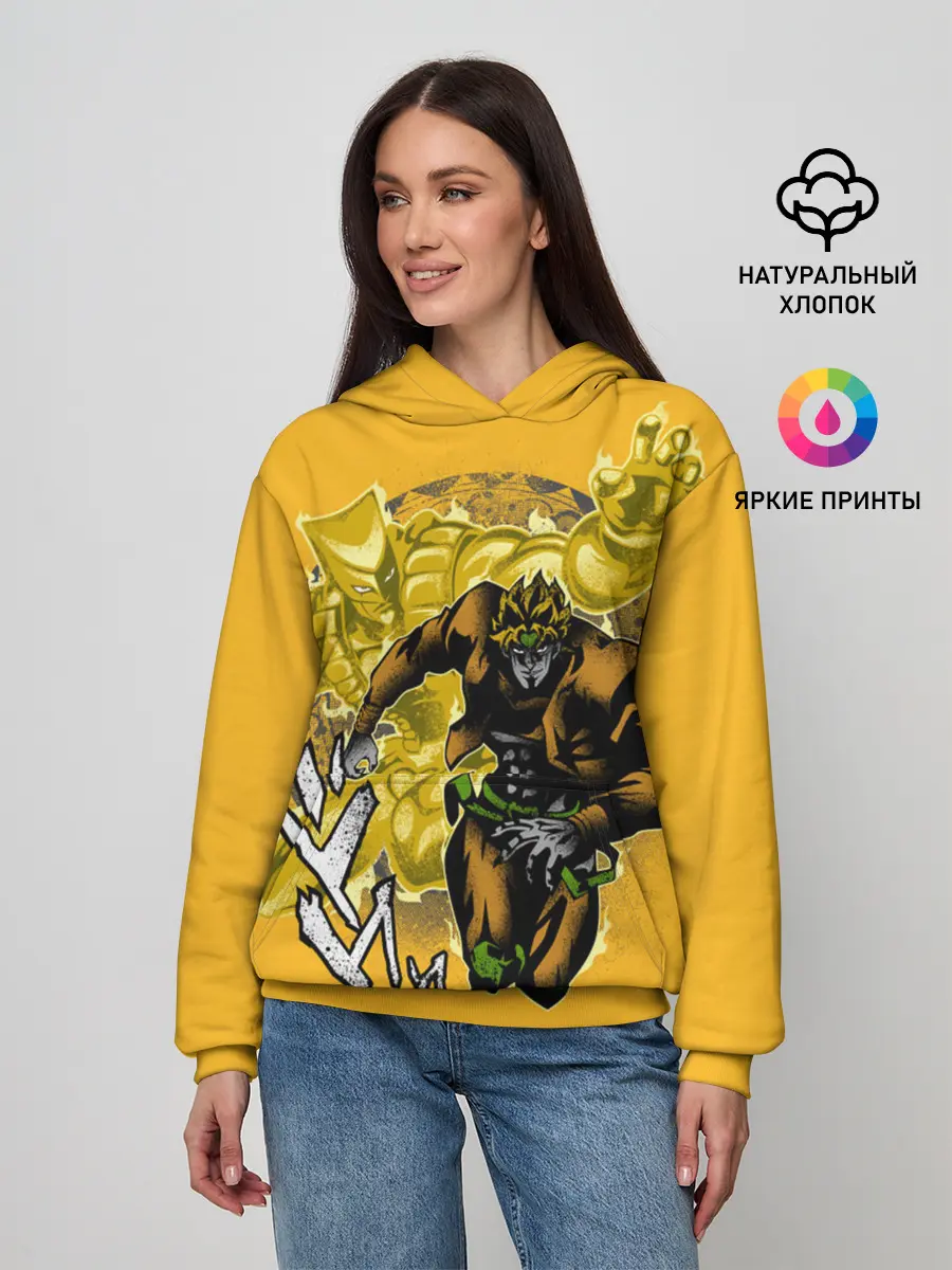 Женское худи / Приключения ДжоДжо