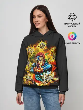 Женское худи / JoJo Bizarre Adventure