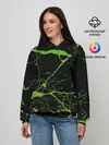 Женское худи / Брызги Красок