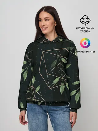Женское худи / Геометрия в природе