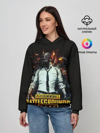 Женское худи / PUBG Lite