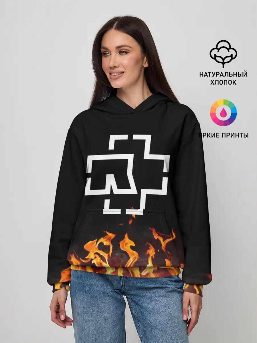 Женское худи / Rammstein