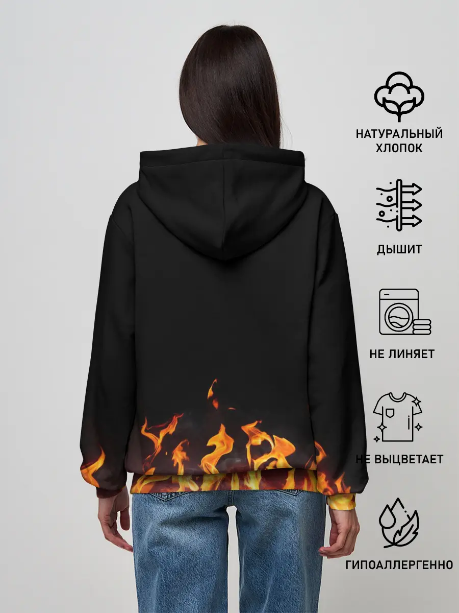 Женское худи / AC DC