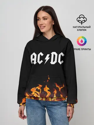 Женское худи / AC DC