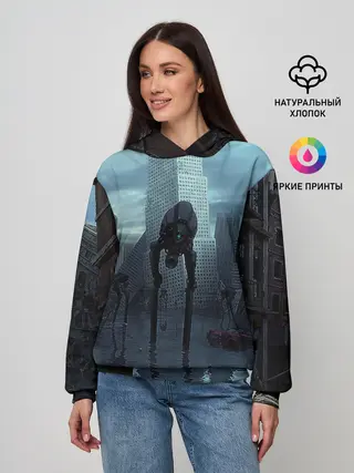 Женское худи / Халф-лайф