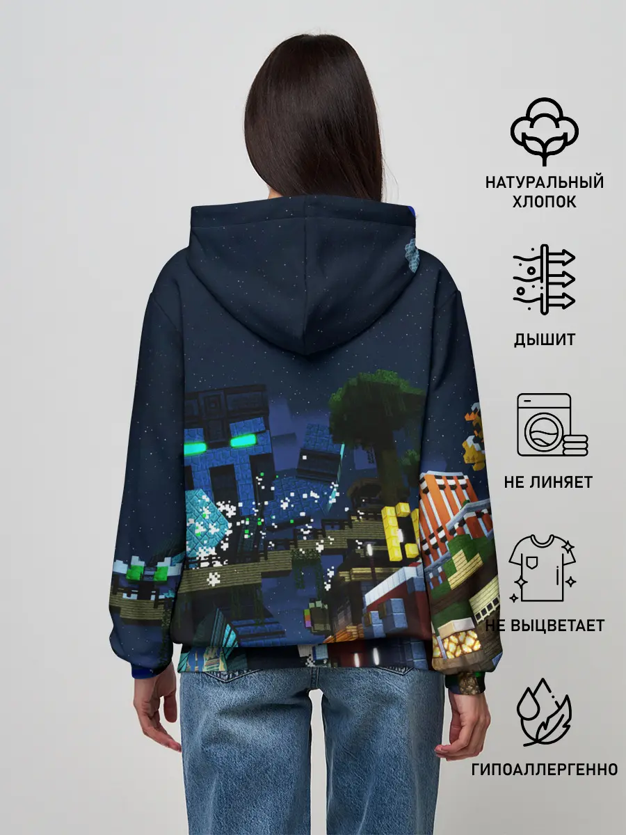 Женское худи / MINECRAFT