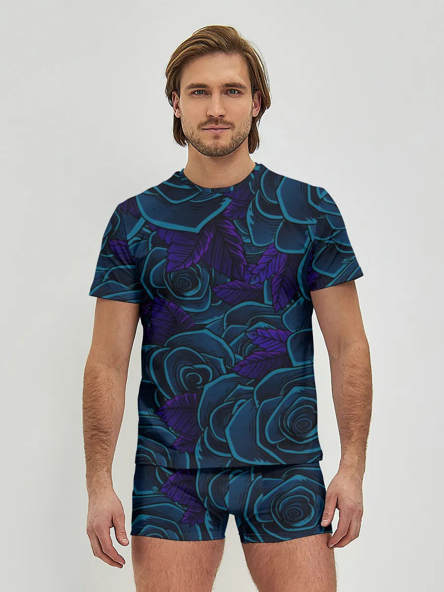 Мужские трусы с футболкой / Пепельная Роза