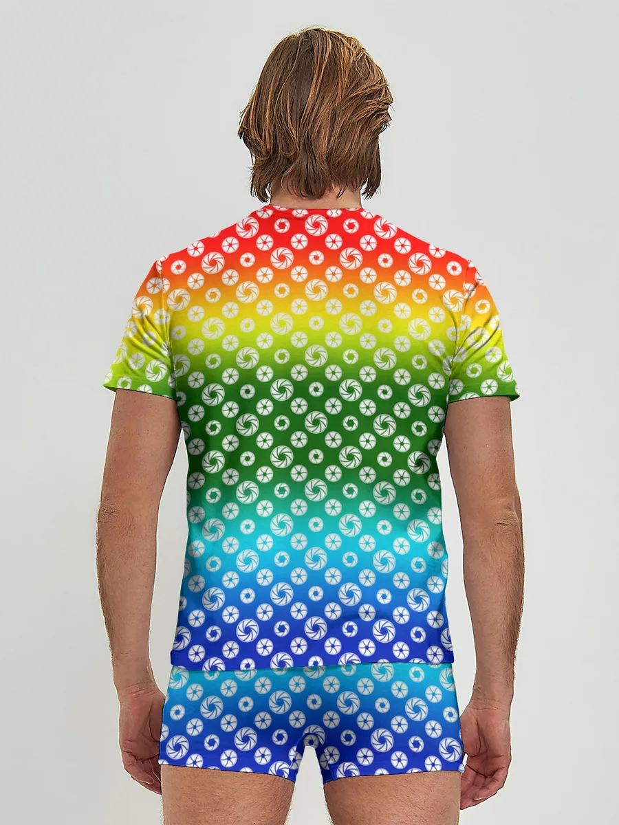 Мужские трусы с футболкой / Для фотографов. RGB. Диафрагма.