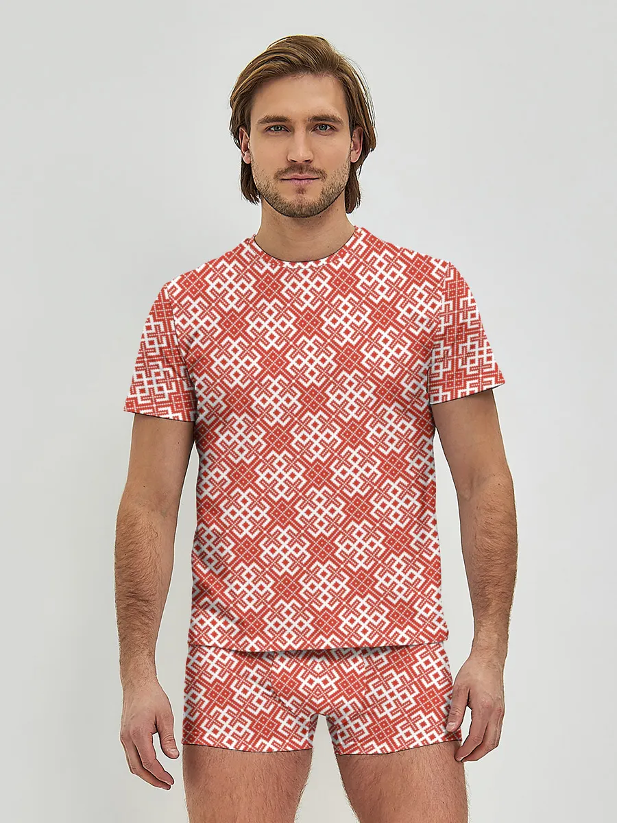 Мужские трусы с футболкой / Славянская Обережная Вышивка