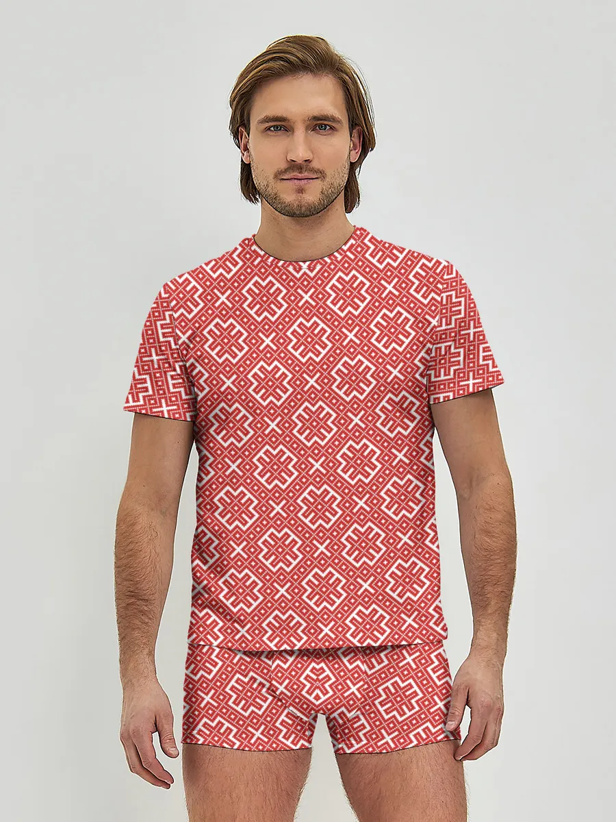 Мужские трусы с футболкой / Обережная Вышивка