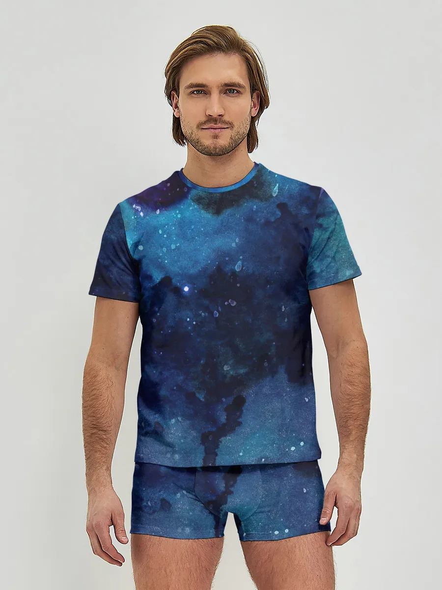 Мужские трусы с футболкой / Темнота глубин