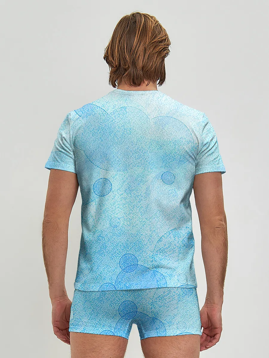 Мужские трусы с футболкой / Пузыри воздуха