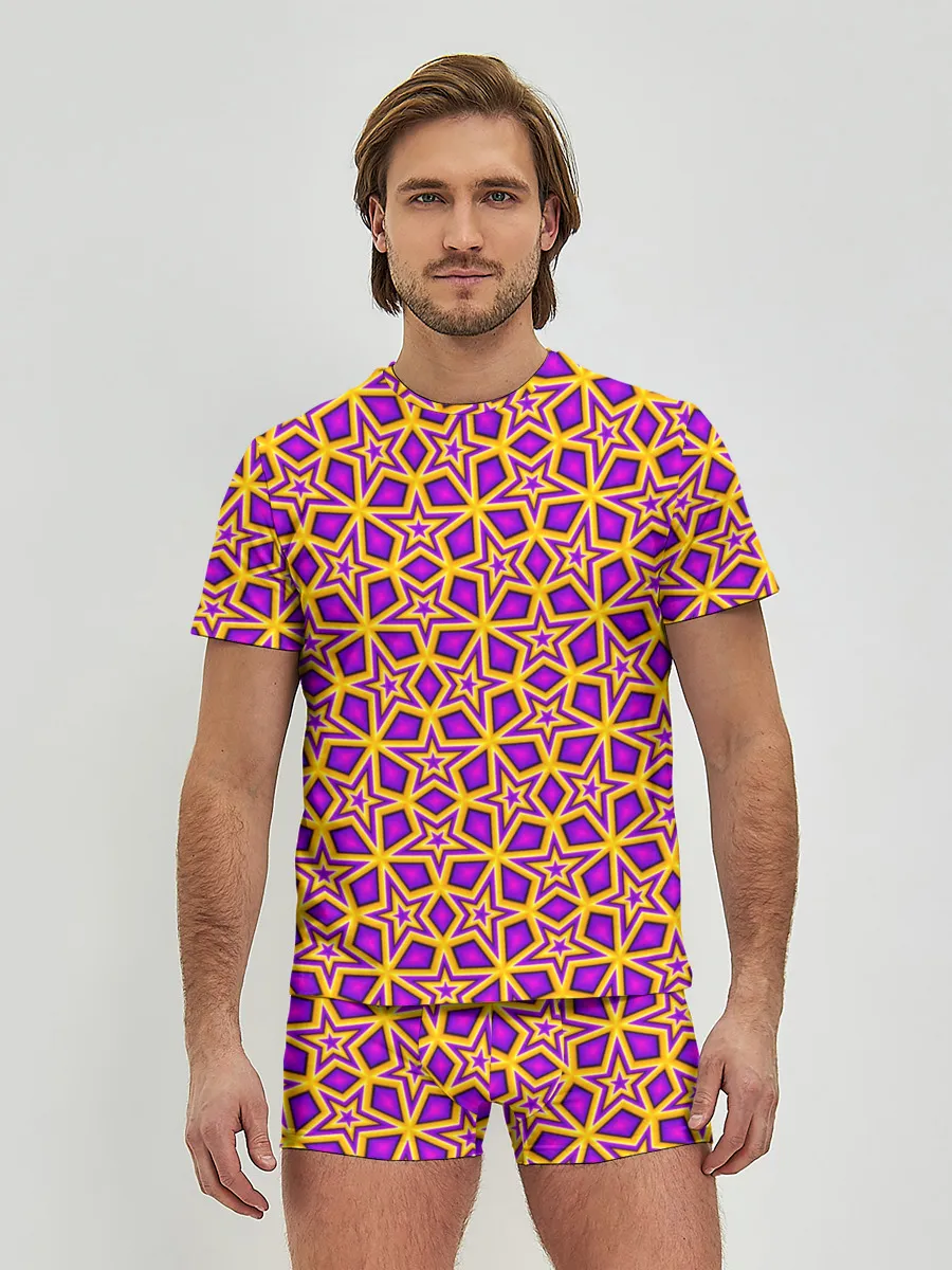 Мужские трусы с футболкой / Сияющие Звёзды