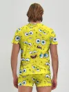 Мужские трусы с футболкой / Губка Боб / SpongeBob pattern