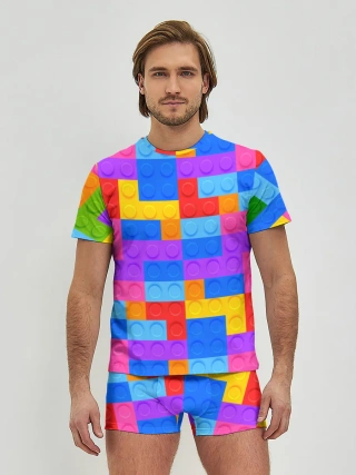 Мужские трусы с футболкой / Лего-го