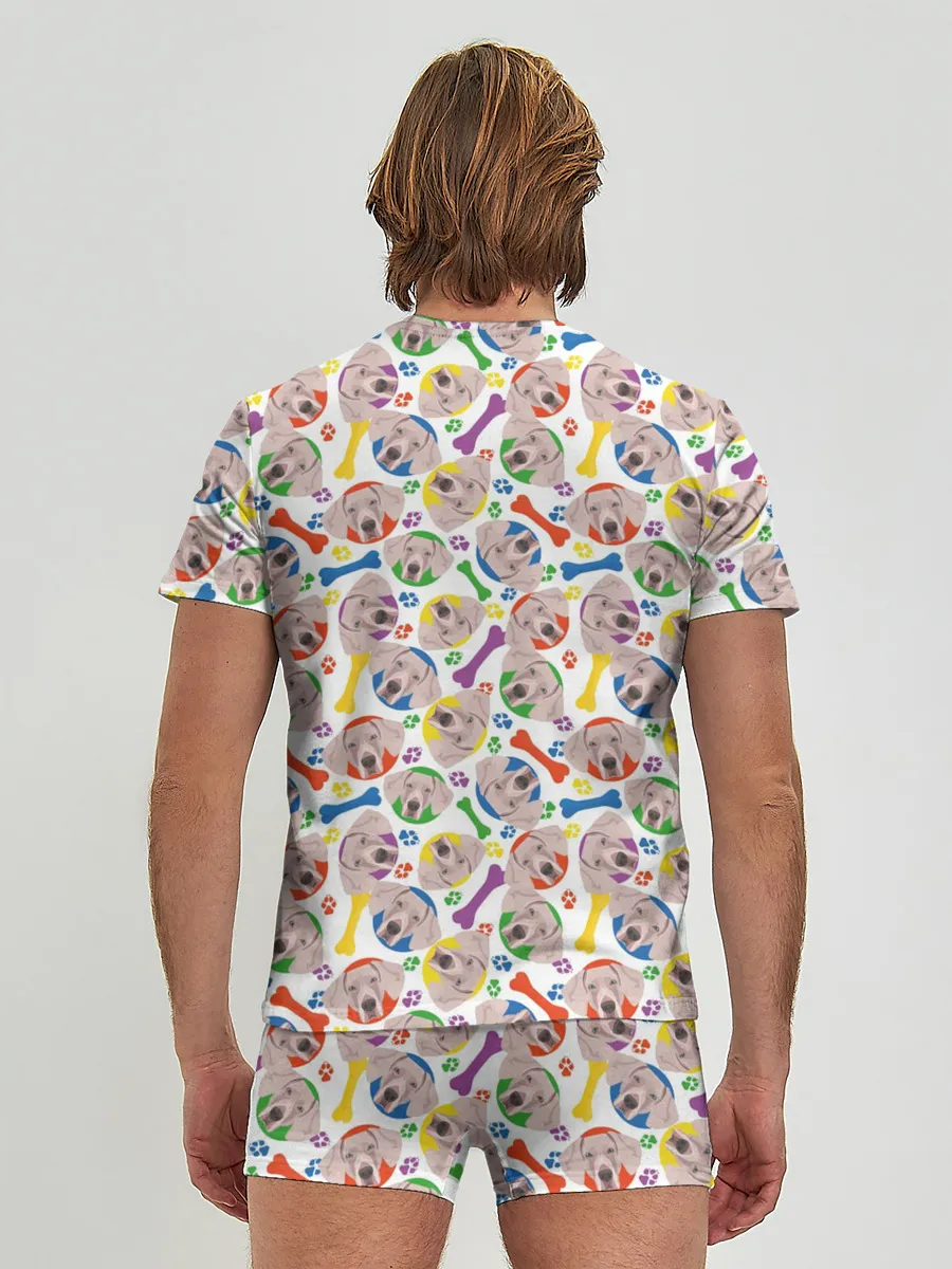 Мужские трусы с футболкой / Веймаранер