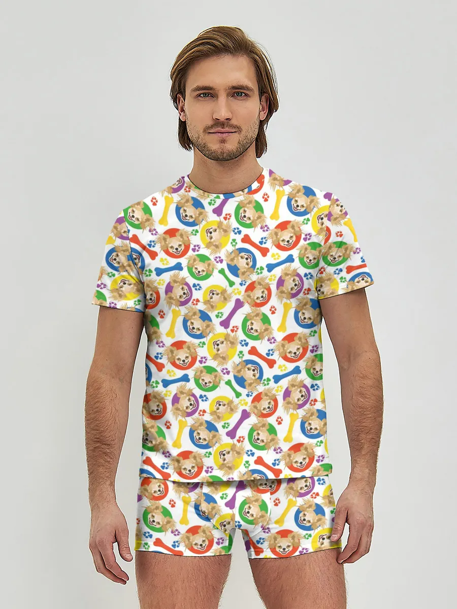 Мужские трусы с футболкой / Чихуахуа