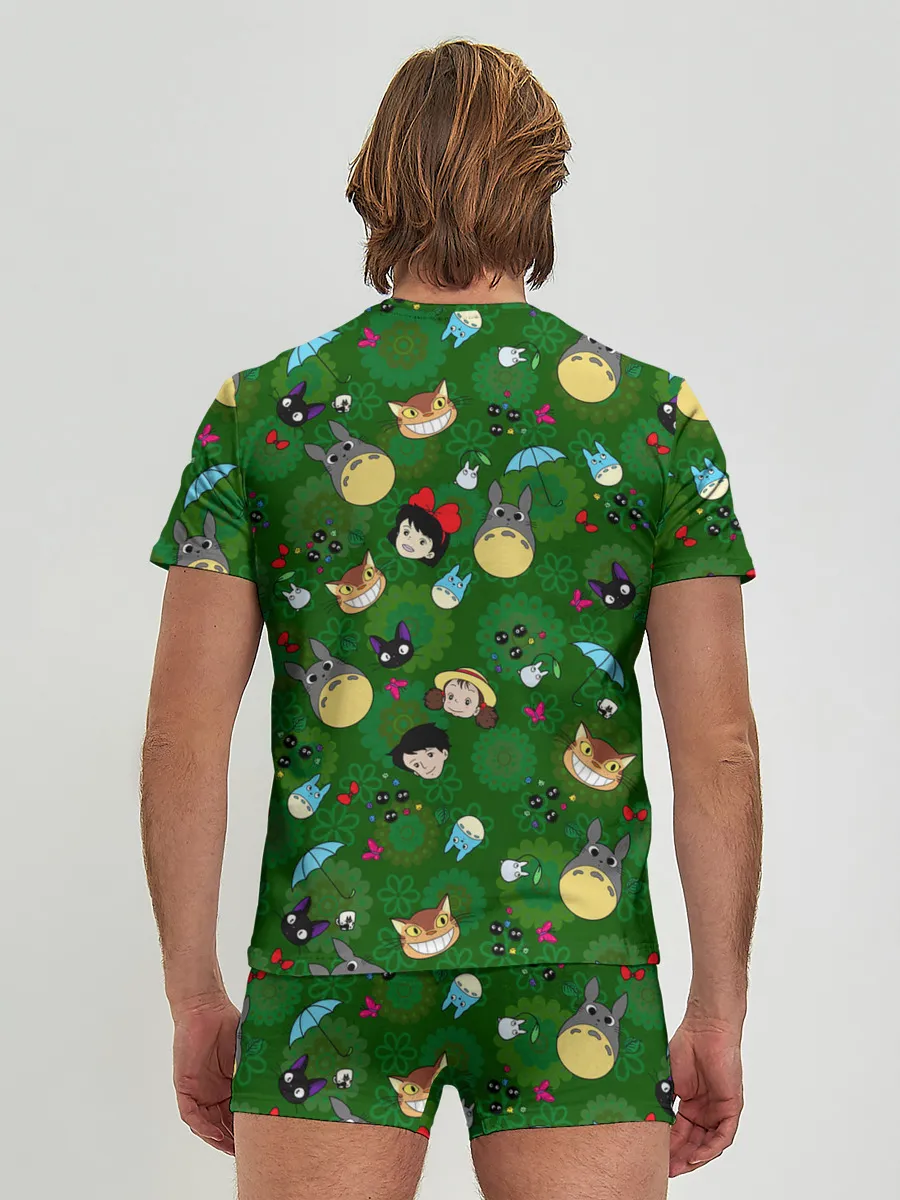 Мужские трусы с футболкой / Totoro&Kiki ALLSTARS