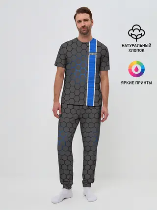 Мужская пижама с брюками / Volvo