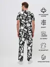 Мужская пижама с брюками / черепа