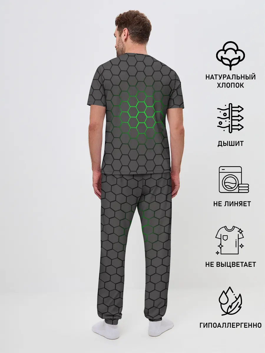 Мужская пижама с брюками / Skoda