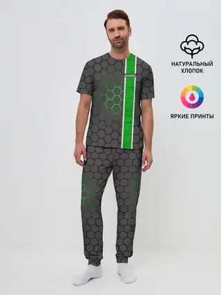 Мужская пижама с брюками / Skoda