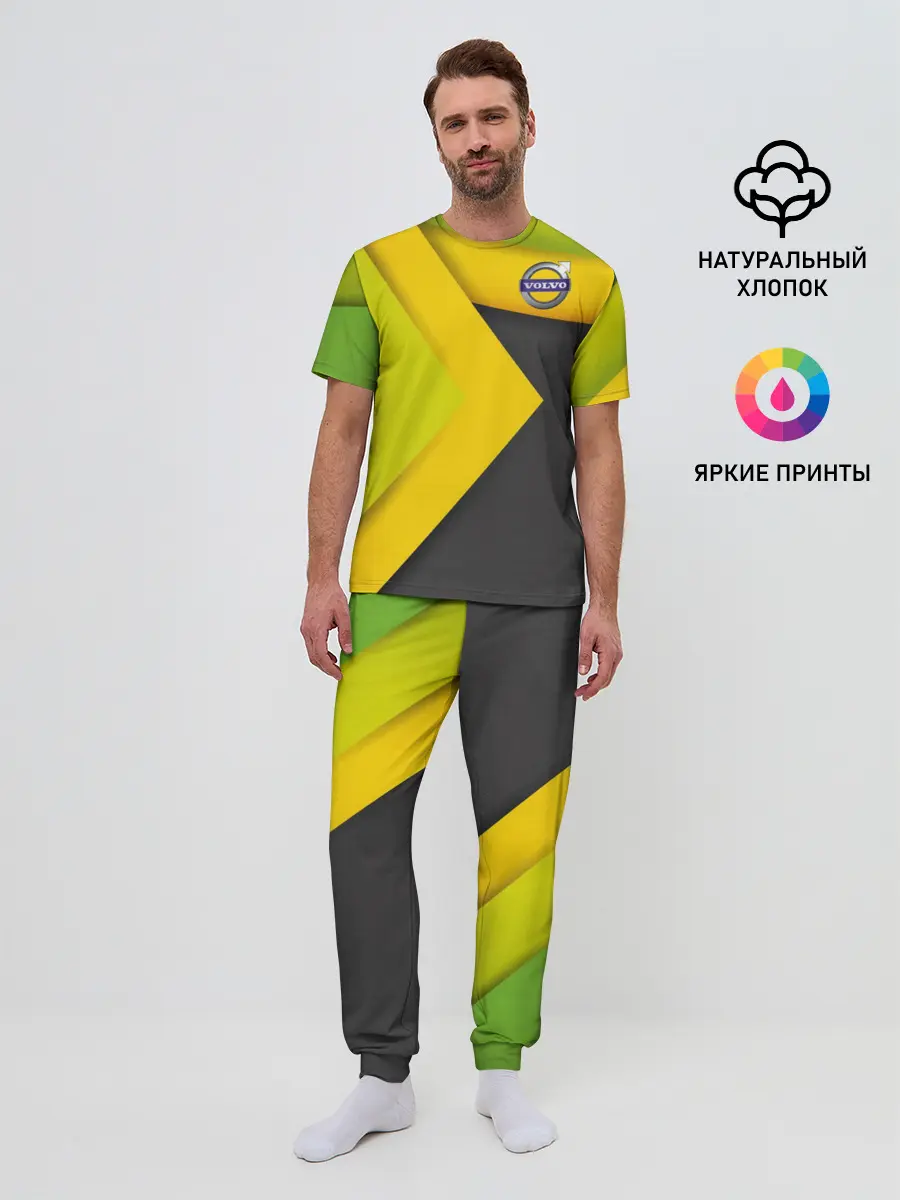 Мужская пижама с брюками / VOLVO.