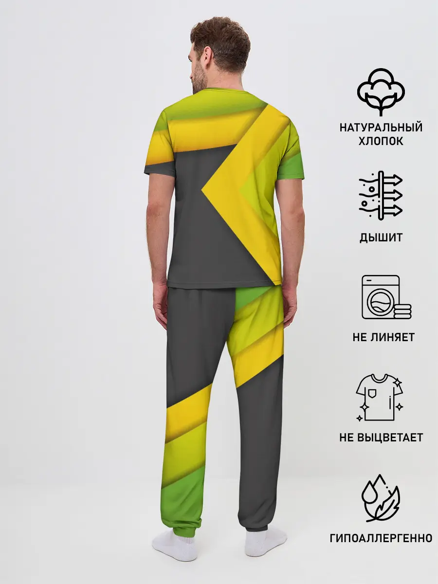 Мужская пижама с брюками / VOLVO.