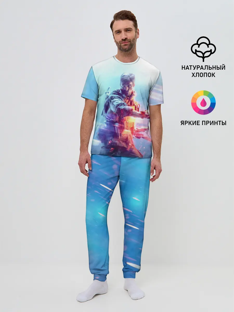 Мужская пижама с брюками / Battlefield 5 Man