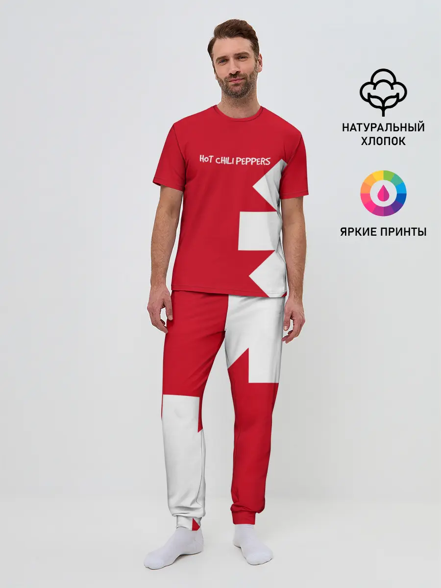 Мужская пижама с брюками / Red Hot Chili Peppers