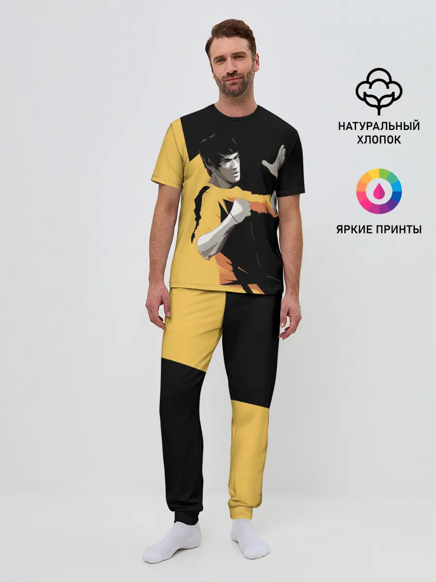 Мужская пижама с брюками / Bruce Lee