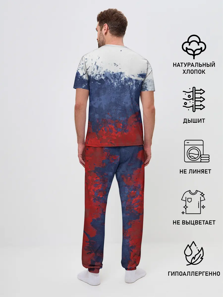 Мужская пижама с брюками / МВД