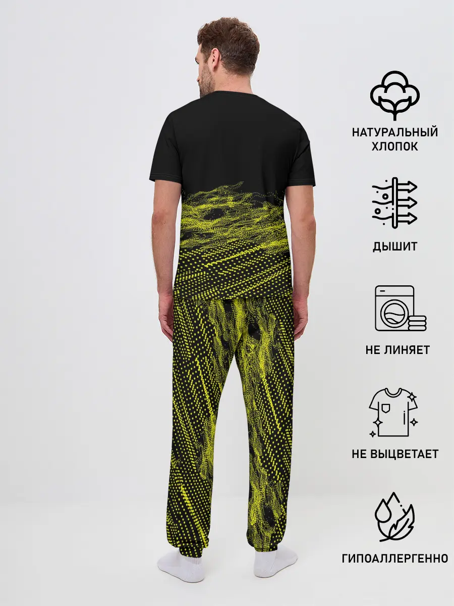 Мужская пижама с брюками / Cyber Punk 2077
