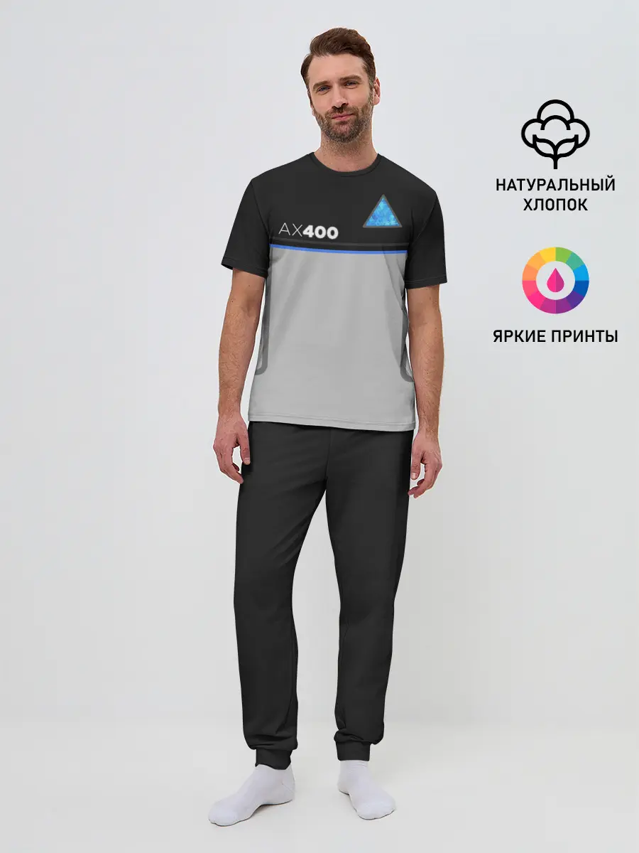 Мужская пижама с брюками / Kara Detroit: Become Human