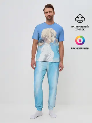 Мужская пижама с брюками / Violet Evergarden