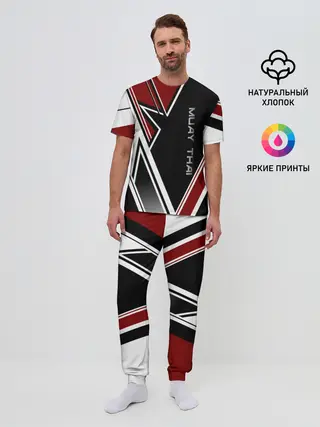 Мужская пижама с брюками / Muay Thai