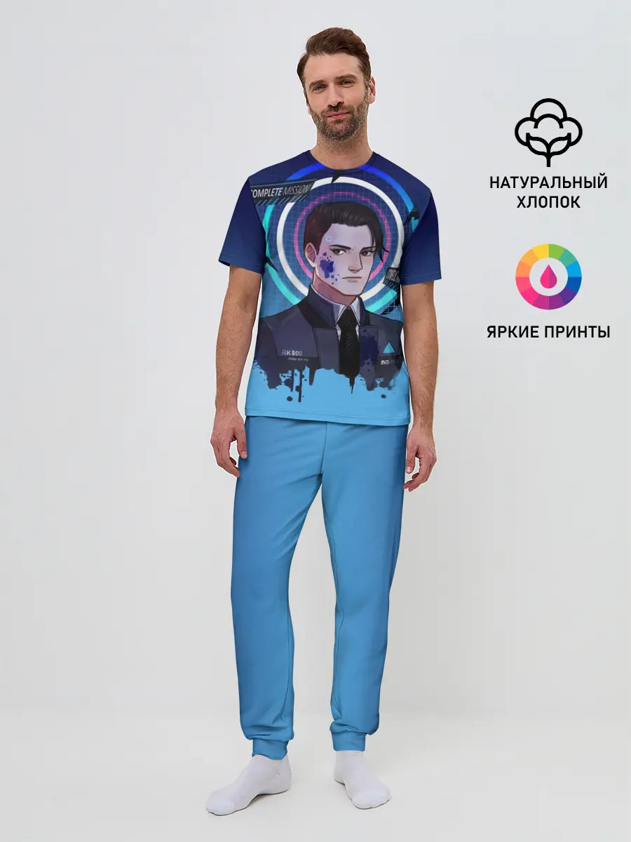 Мужская пижама с брюками / Detroit: Become Human