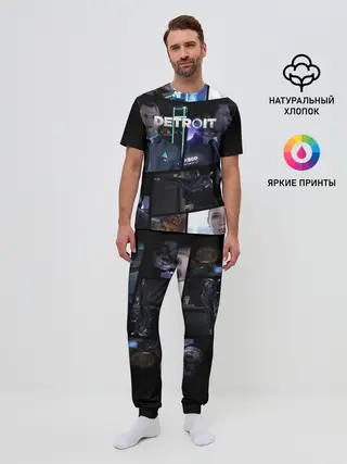 Мужская пижама с брюками / DETROIT BECOME HUMAN