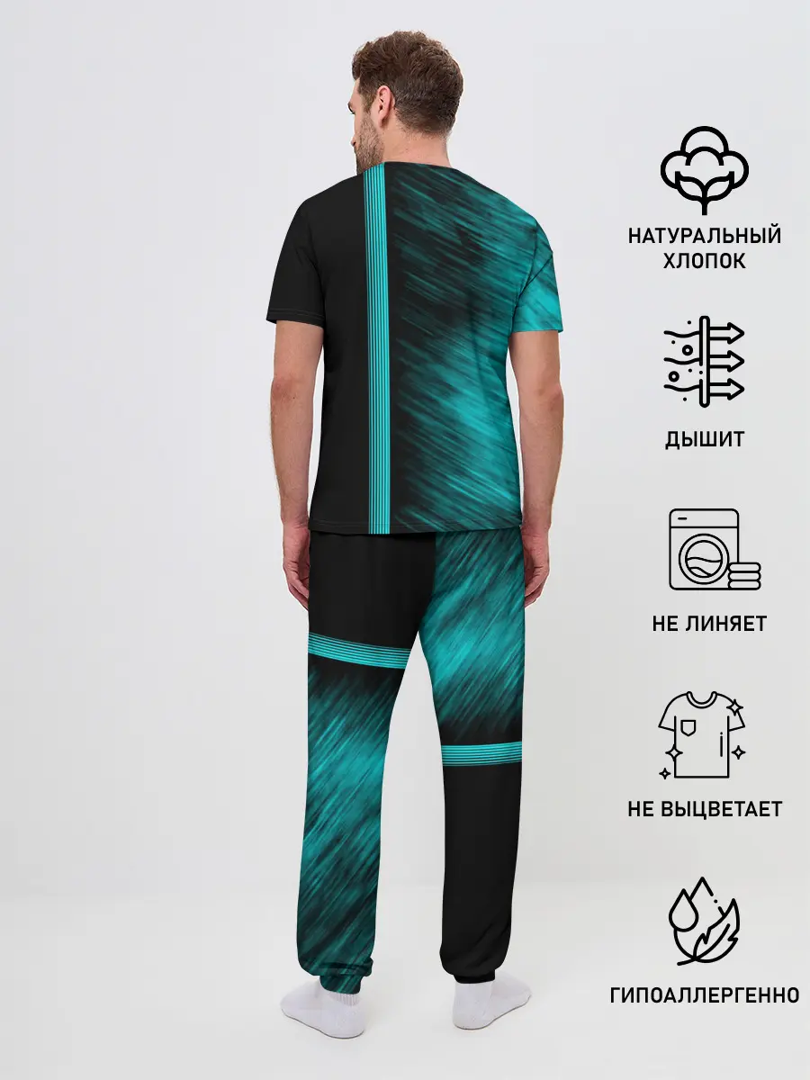 Мужская пижама с брюками / Mercedes