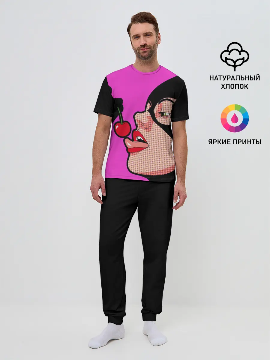 Мужская пижама с брюками / Catwoman