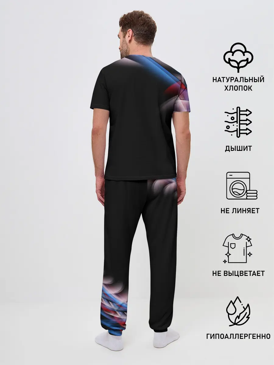 Мужская пижама с брюками / Россия