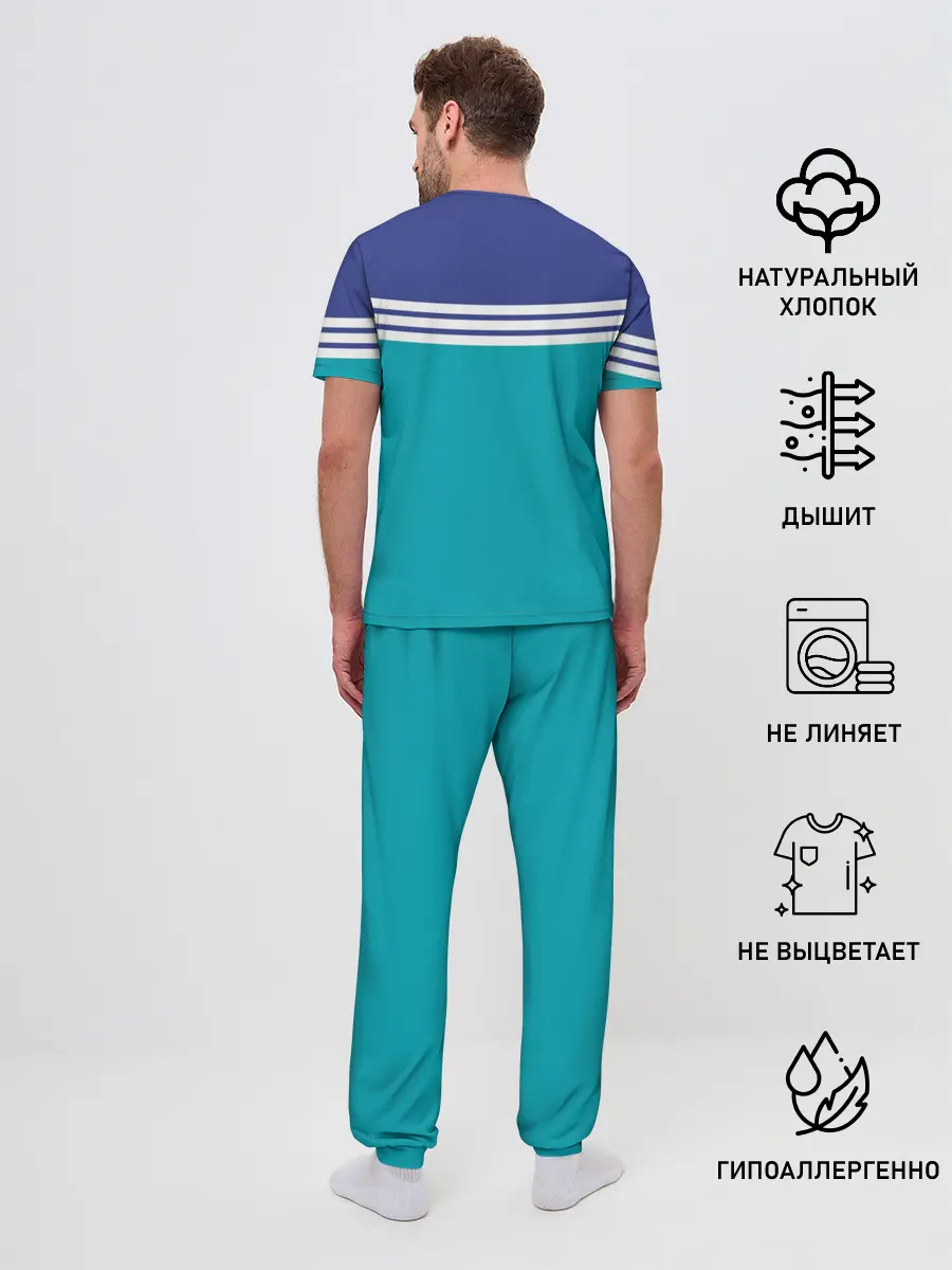 Мужская пижама с брюками / Swimmer