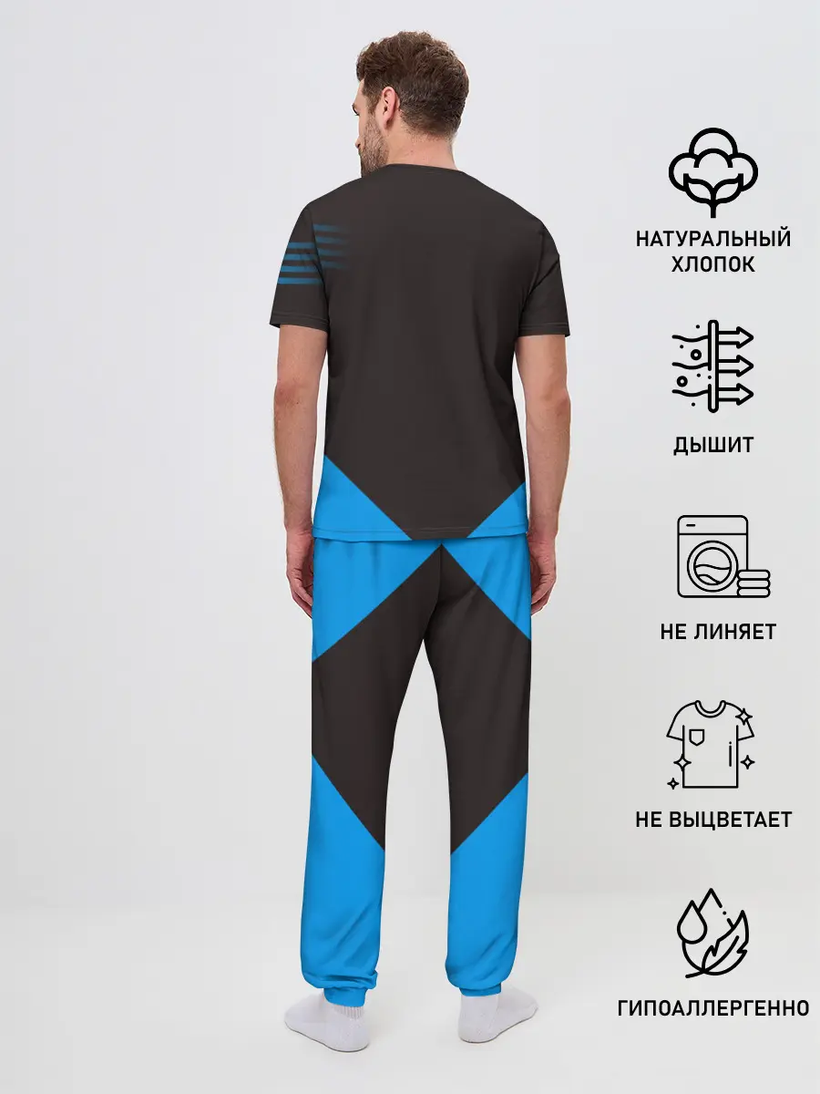 Мужская пижама с брюками / Tennis