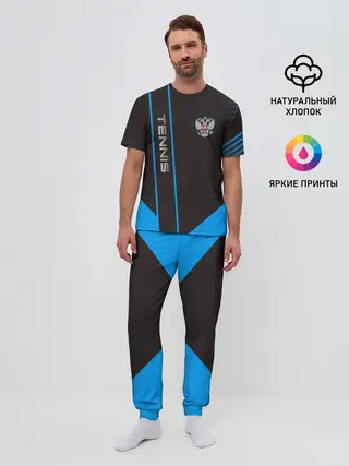 Мужская пижама с брюками / Tennis