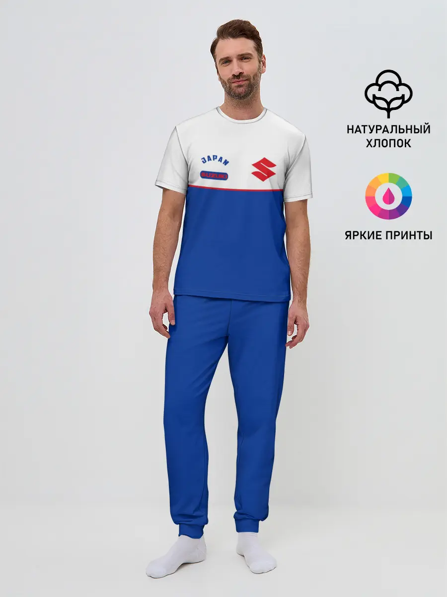 Мужская пижама с брюками / Suzuki
