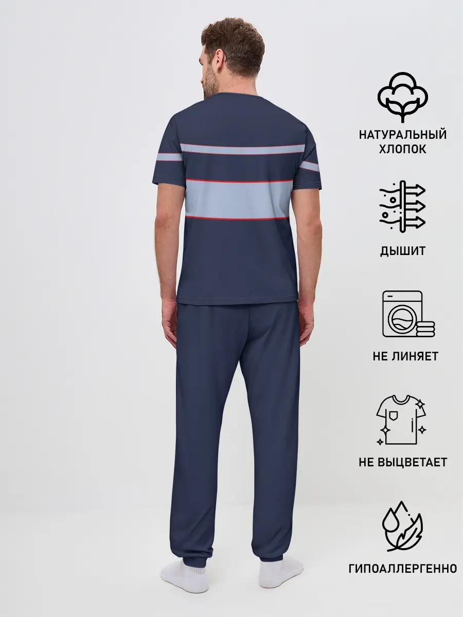 Мужская пижама с брюками / Saab