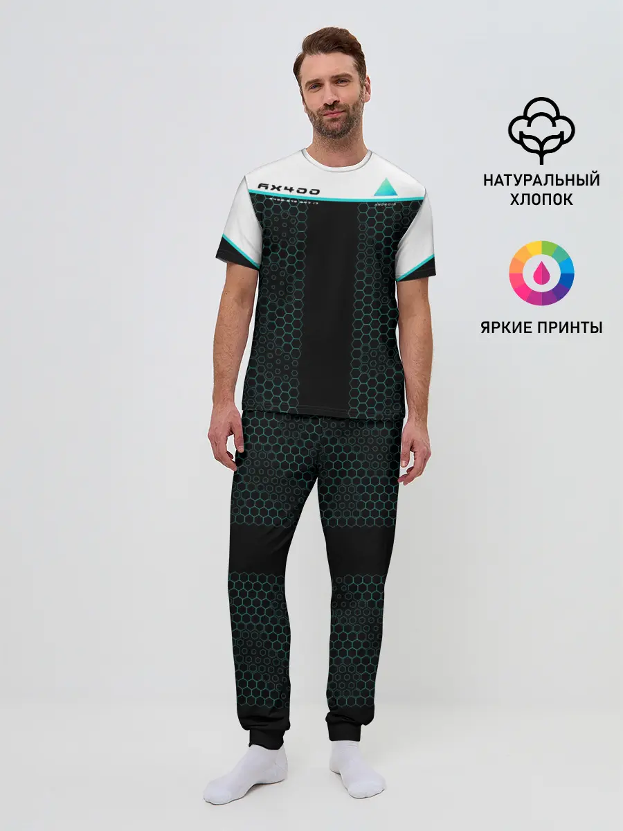 Мужская пижама с брюками / Detroit AX400