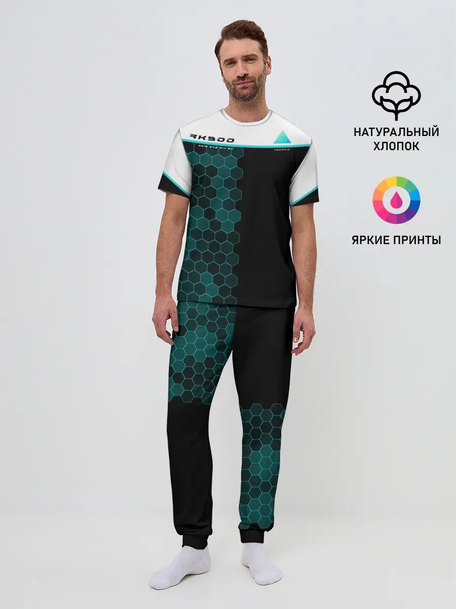 Мужская пижама с брюками / Detroit RK900